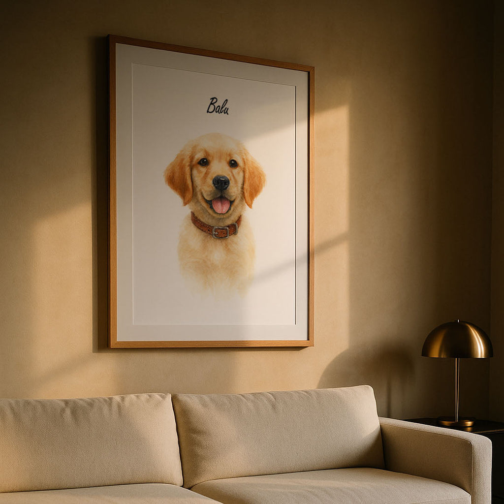 Aquarell Tierporträt