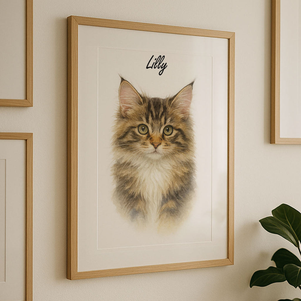 Aquarell Tierporträt