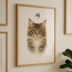 Aquarell Tierporträt